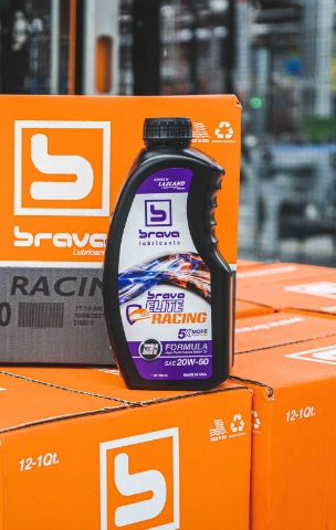 brava elite racing product bottle on brava product boxes